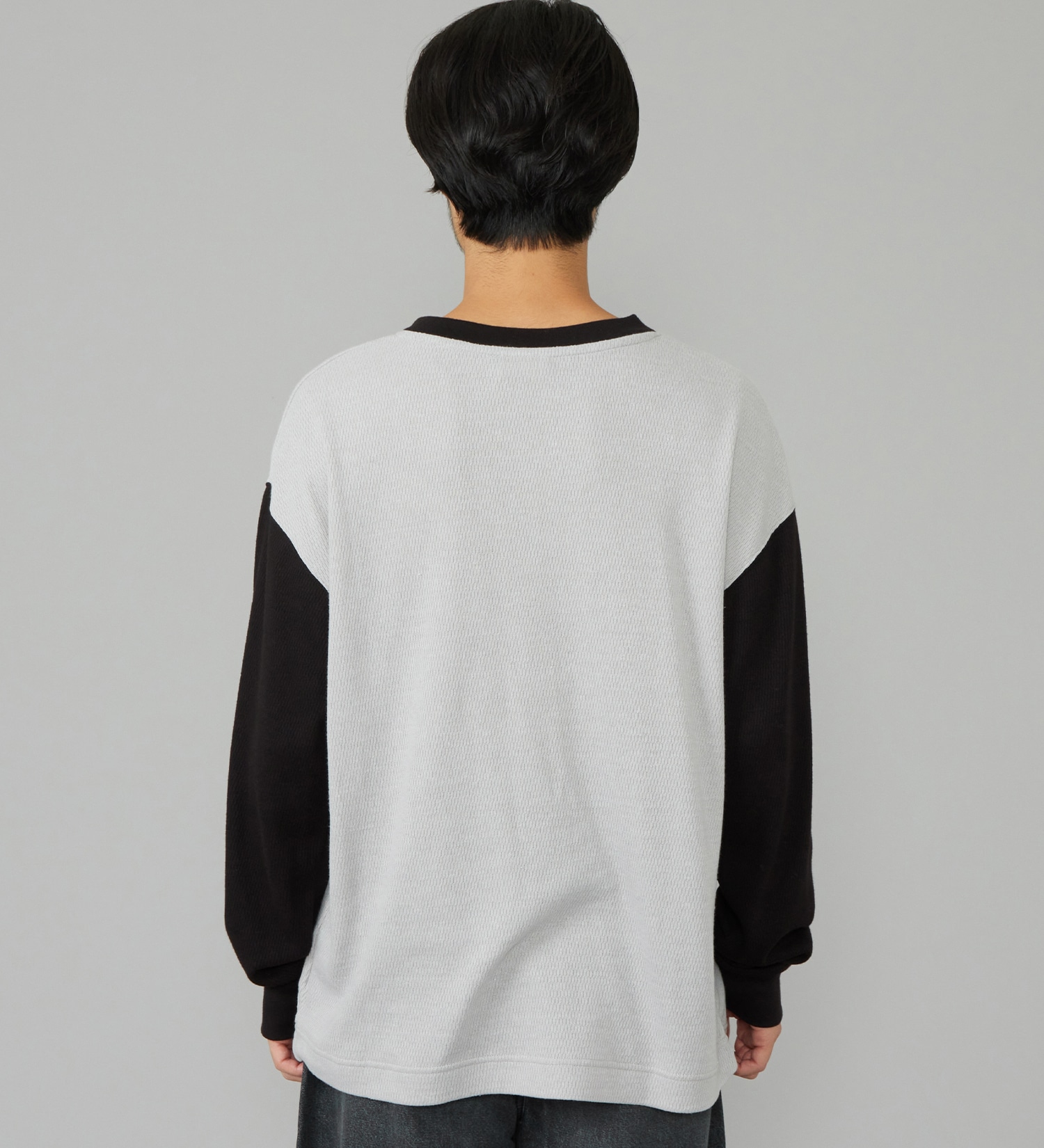 Wrangler(ラングラー)のWAFFLE L/S TEE/ワッフル長袖Tシャツ|トップス/Tシャツ/カットソー/メンズ|グレー