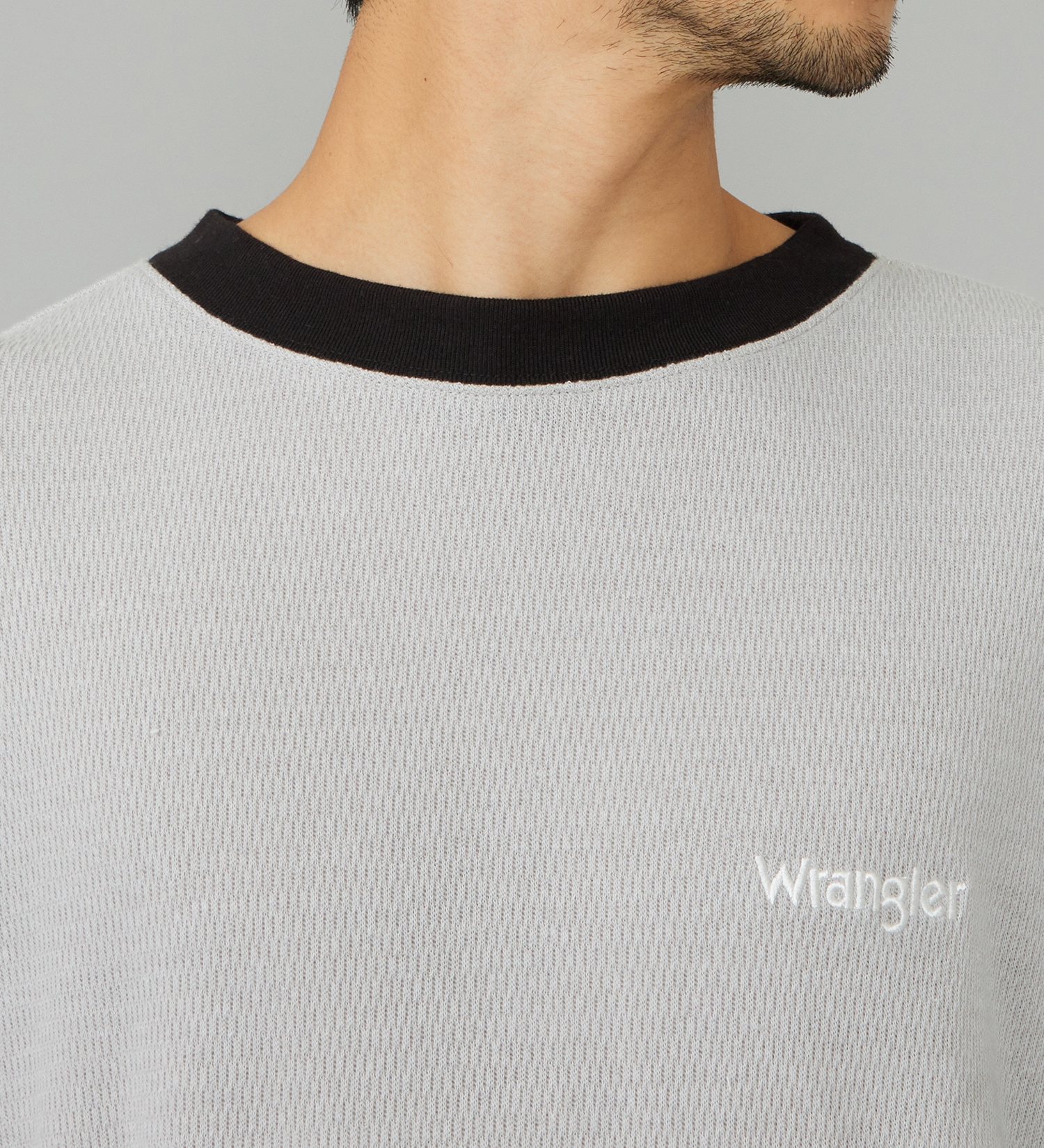 Wrangler(ラングラー)のWAFFLE L/S TEE/ワッフル長袖Tシャツ|トップス/Tシャツ/カットソー/メンズ|グレー