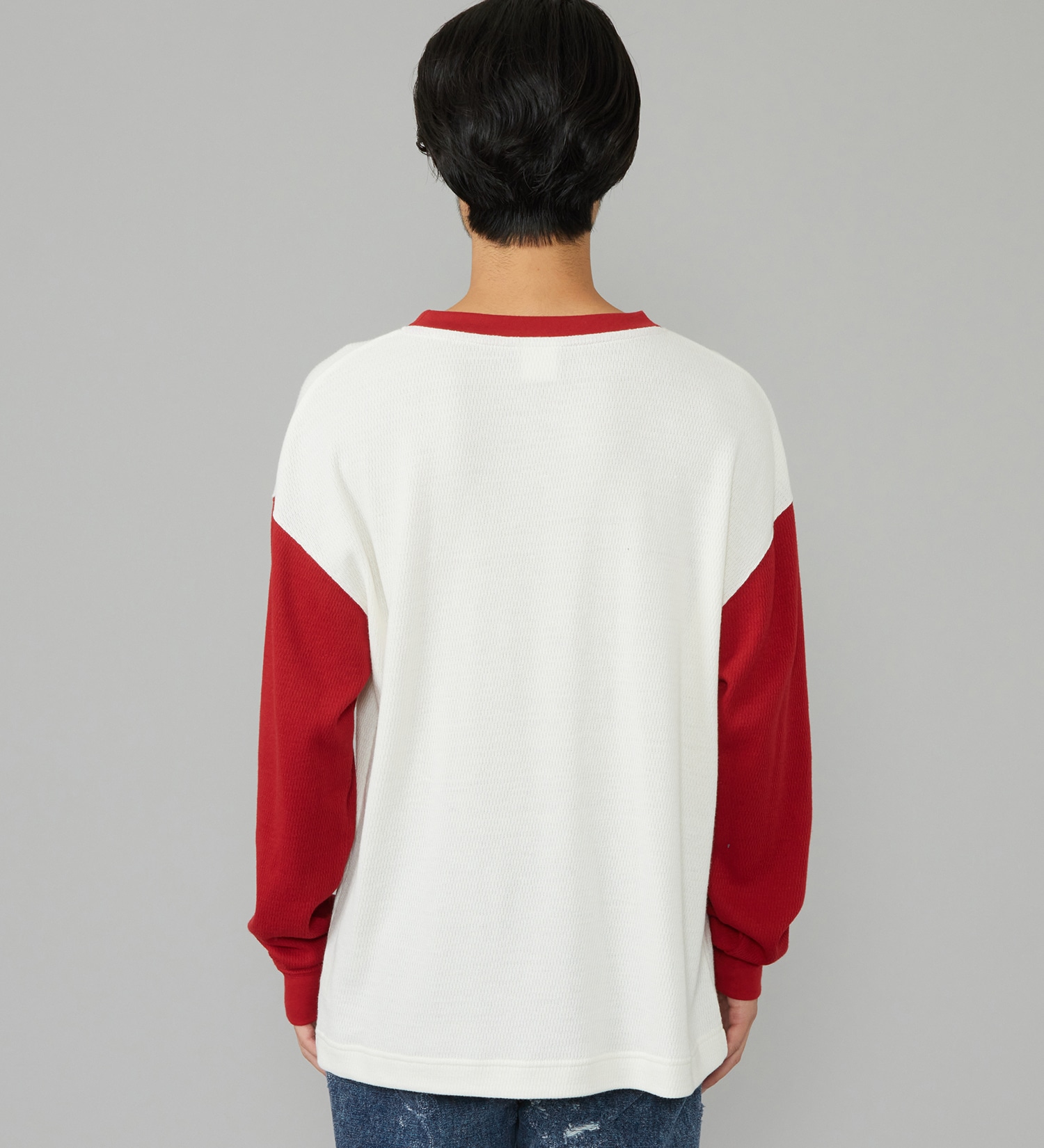 Wrangler(ラングラー)のWAFFLE L/S TEE/ワッフル長袖Tシャツ|トップス/Tシャツ/カットソー/メンズ|ホワイト