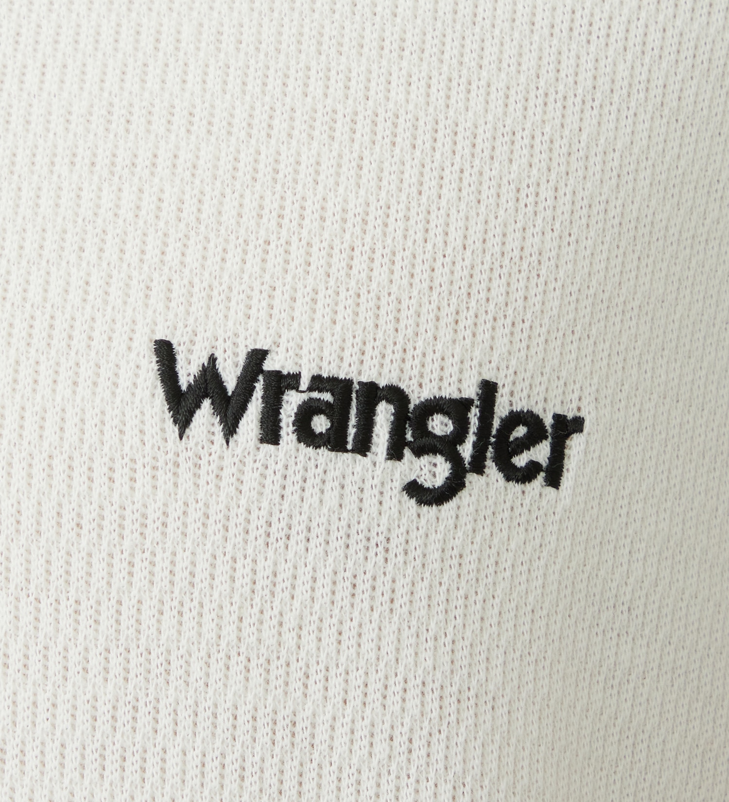 Wrangler(ラングラー)のWAFFLE L/S TEE/ワッフル長袖Tシャツ|トップス/Tシャツ/カットソー/メンズ|ホワイト