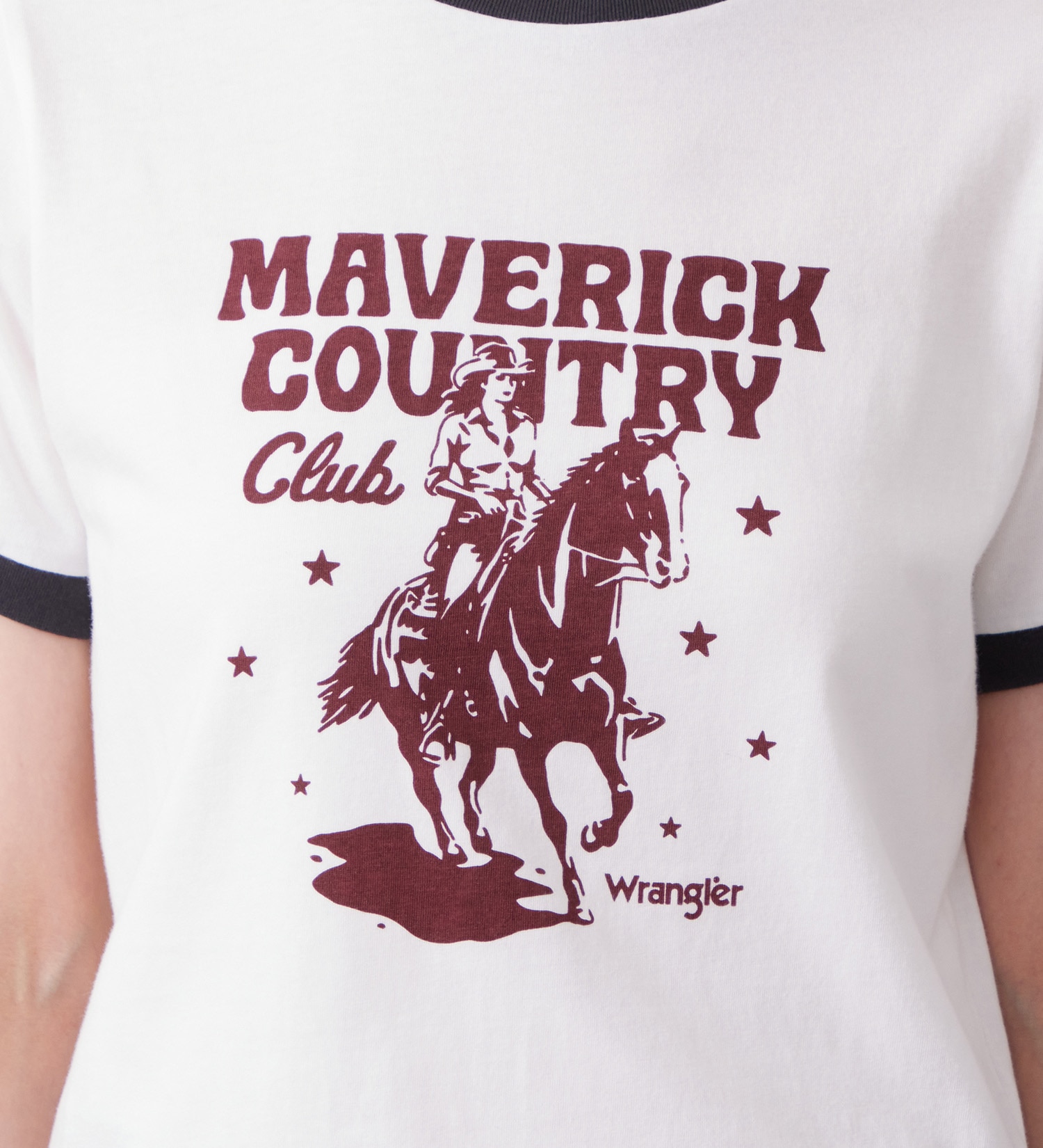 Wrangler(ラングラー)のWRINGER TEE / リンガーTシャツ|トップス/Tシャツ/カットソー/メンズ|ホワイト