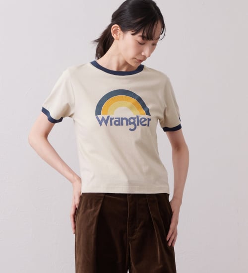 WRINGER TEE / リンガーTシャツ レインボー