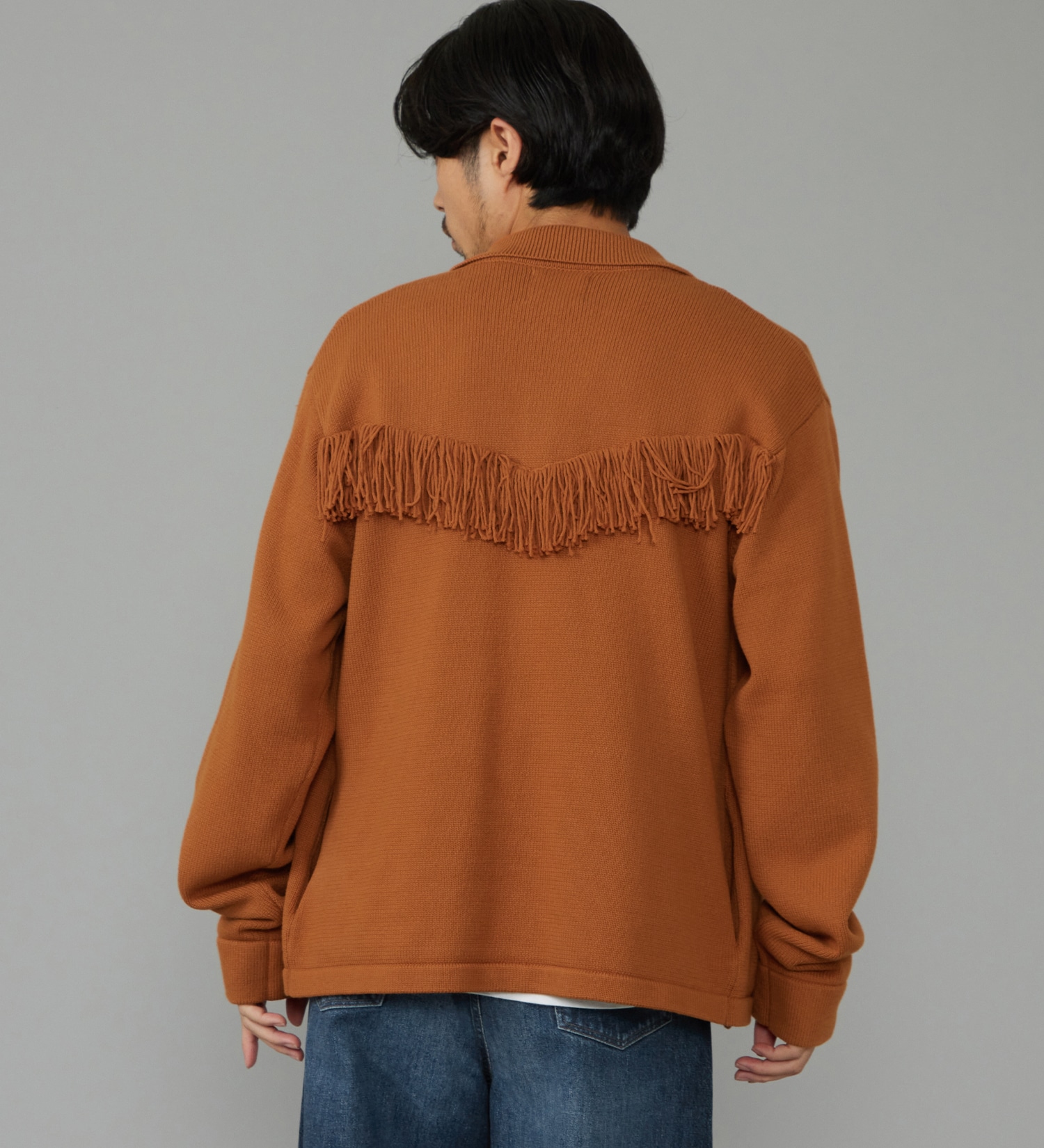 Wrangler(ラングラー)のKNIT JACKET/ニットジャケット|ジャケット/アウター/その他アウター/メンズ|オレンジ