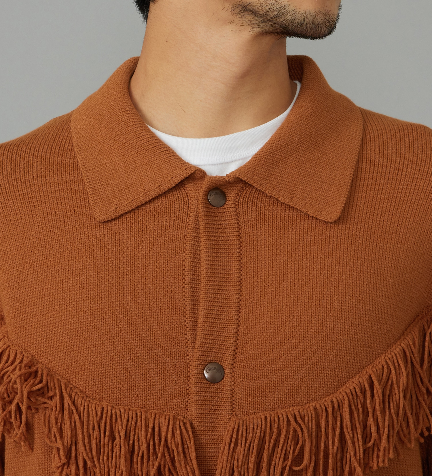 Wrangler(ラングラー)のKNIT JACKET/ニットジャケット|ジャケット/アウター/その他アウター/メンズ|オレンジ