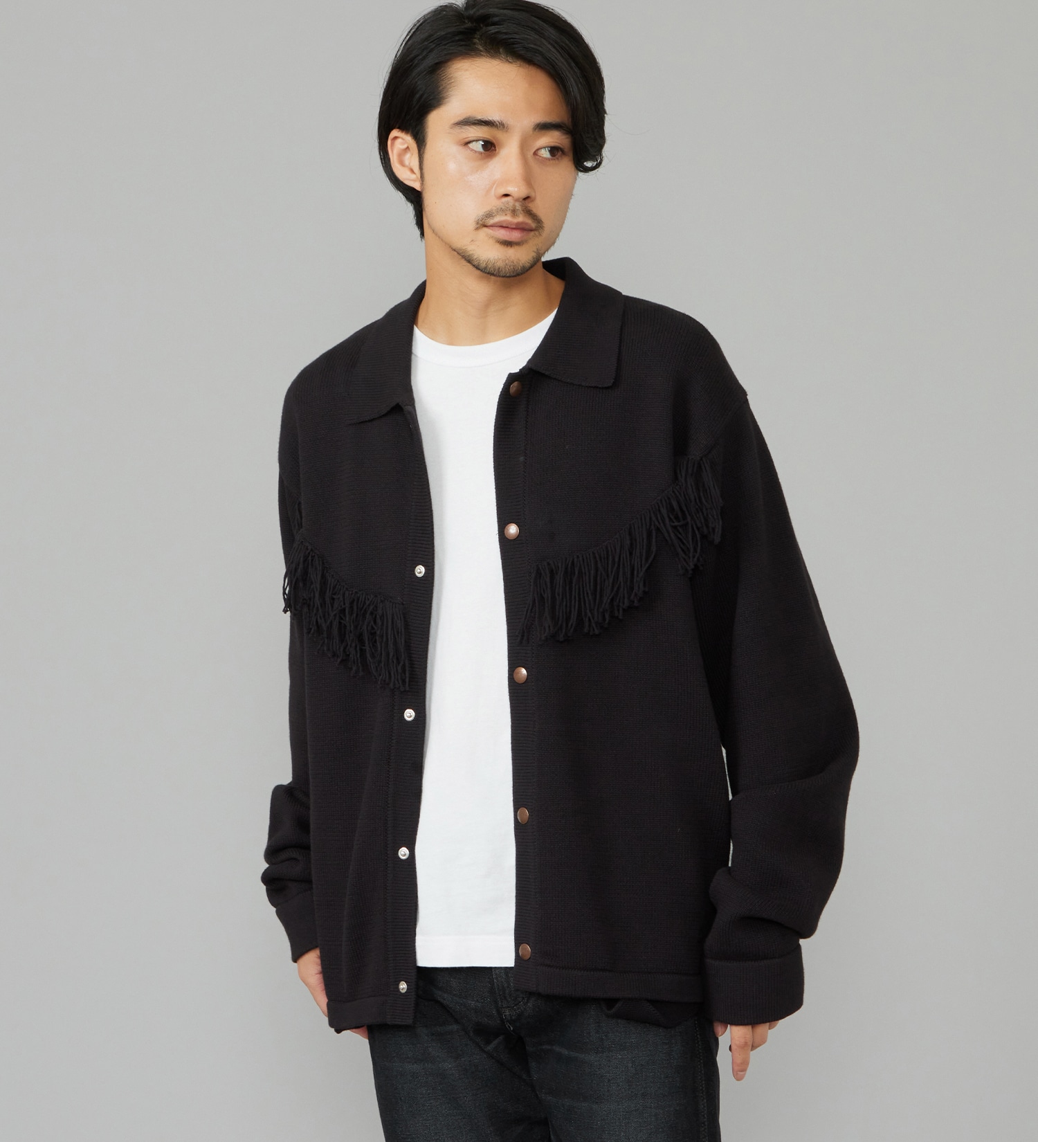 Wrangler(ラングラー)のKNIT JACKET/ニットジャケット|ジャケット/アウター/その他アウター/メンズ|ブラック