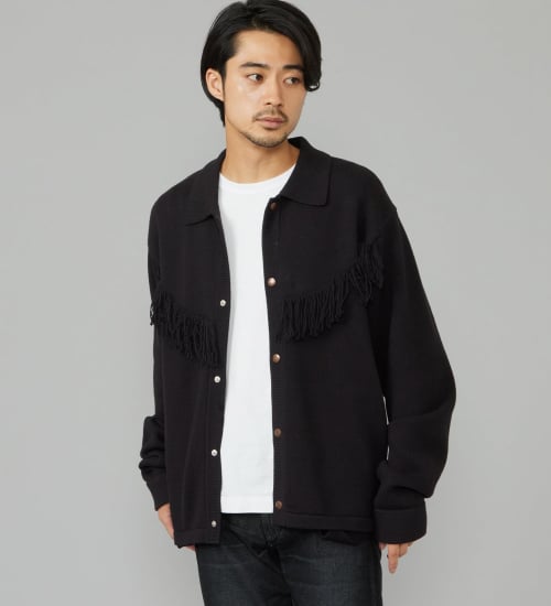 Wrangler(ラングラー)のKNIT JACKET/ニットジャケット|ジャケット/アウター/その他アウター/メンズ|ブラック