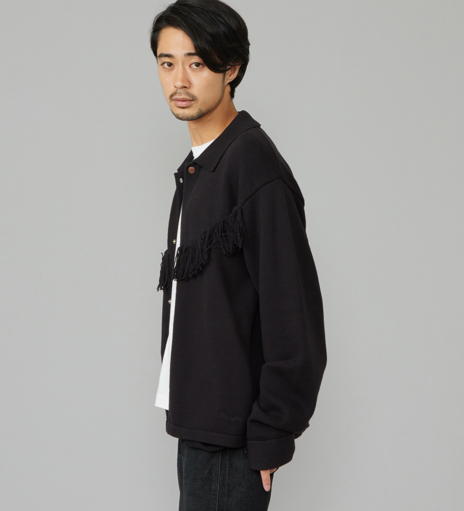 Wrangler(ラングラー)のKNIT JACKET/ニットジャケット|ジャケット/アウター/その他アウター/メンズ|ブラック