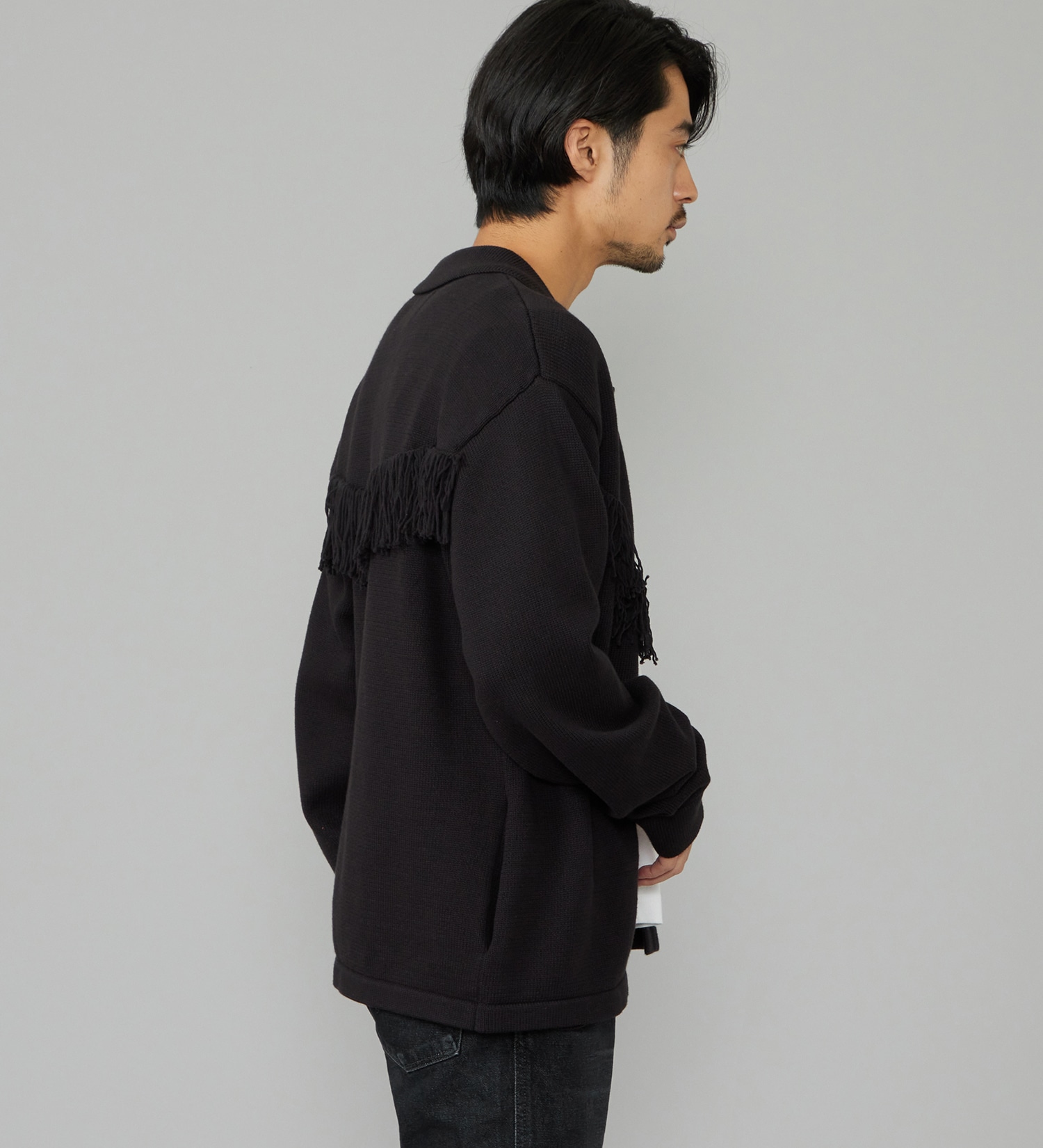 Wrangler(ラングラー)のKNIT JACKET/ニットジャケット|ジャケット/アウター/その他アウター/メンズ|ブラック