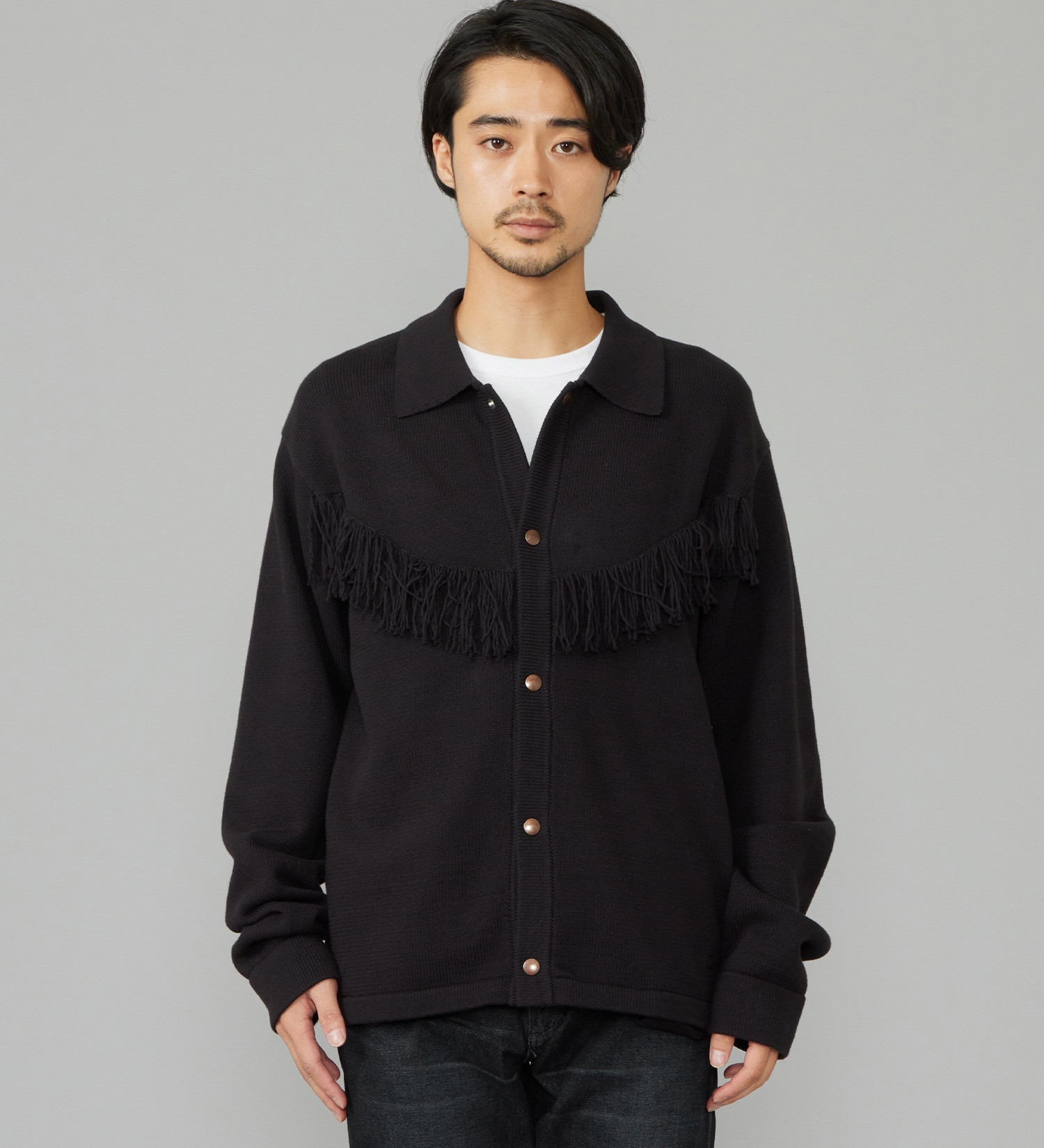 Wrangler(ラングラー)のKNIT JACKET/ニットジャケット|ジャケット/アウター/その他アウター/メンズ|ブラック