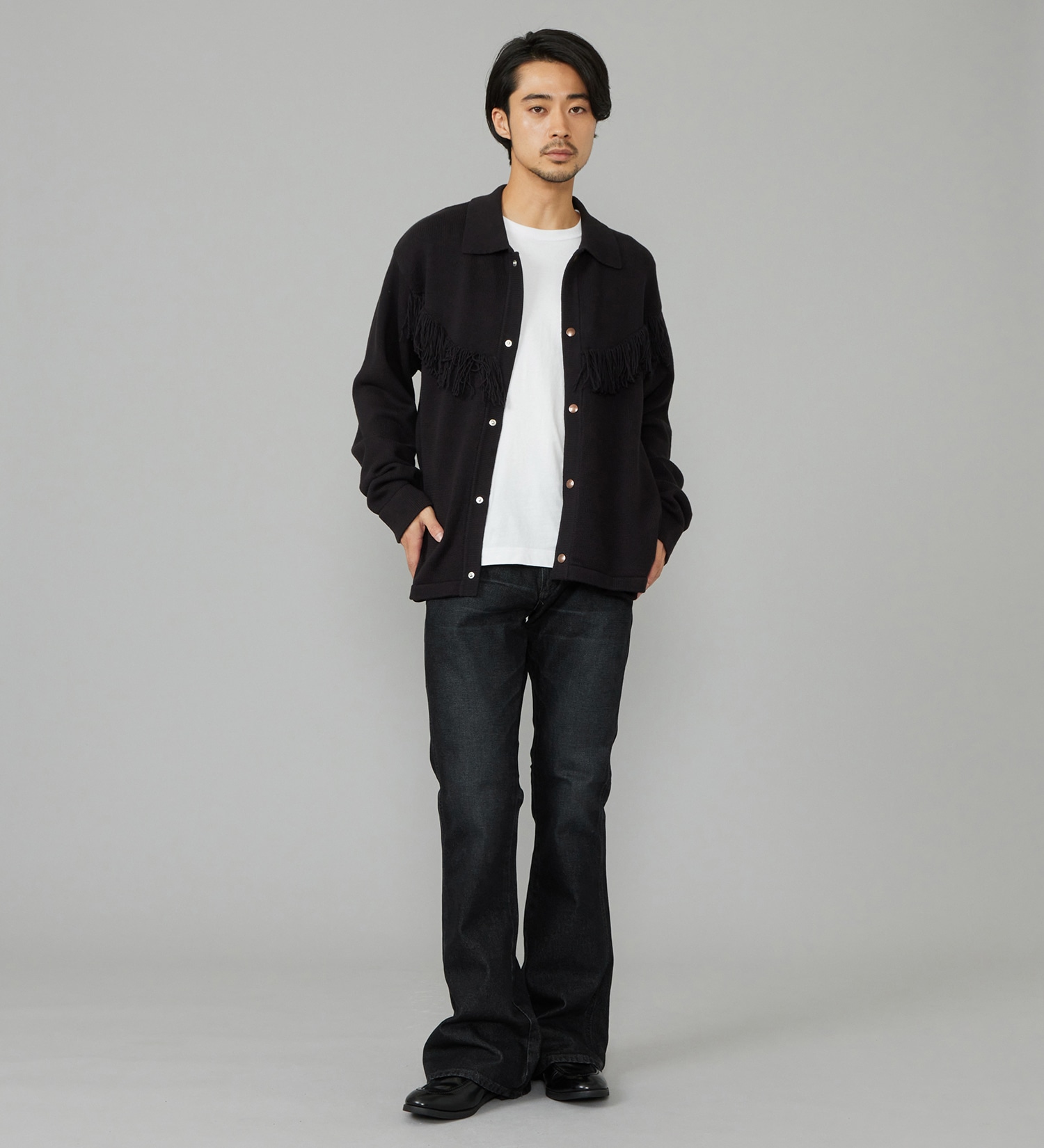 Wrangler(ラングラー)のKNIT JACKET/ニットジャケット|ジャケット/アウター/その他アウター/メンズ|ブラック