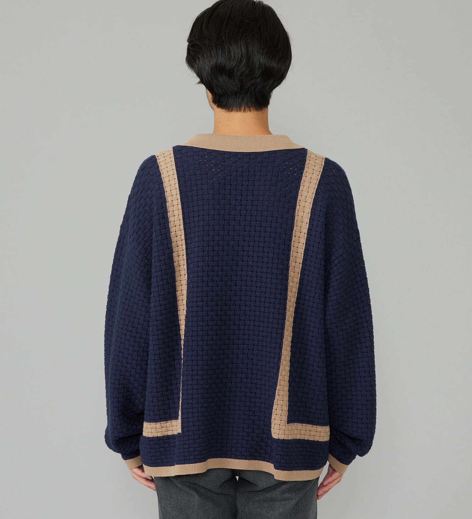 Wrangler(ラングラー)のKNIT SHIRTS/ニットシャツ|トップス/シャツ/ブラウス/メンズ|ネイビー