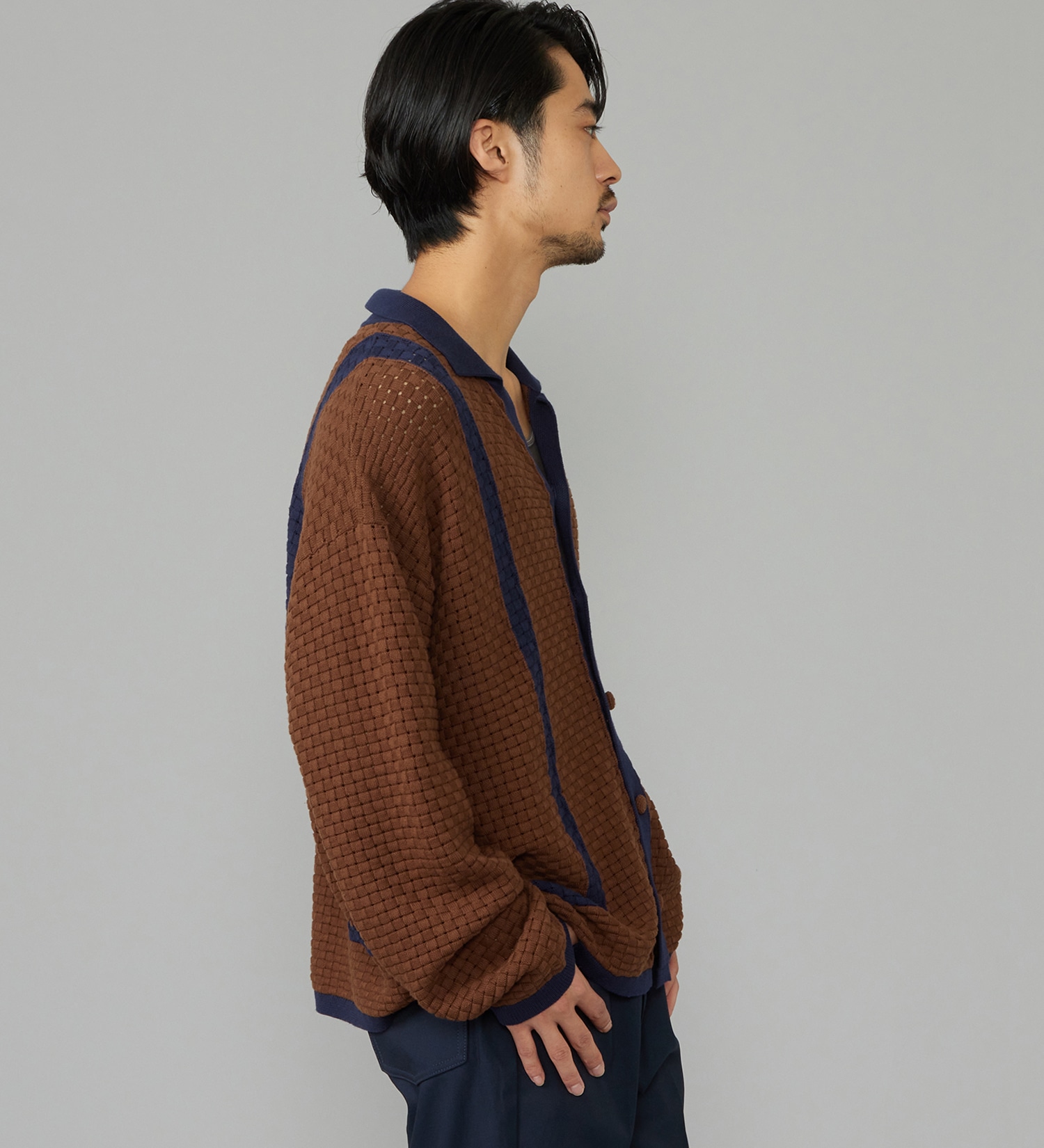 Wrangler(ラングラー)のKNIT SHIRTS/ニットシャツ|トップス/シャツ/ブラウス/メンズ|ブラウン