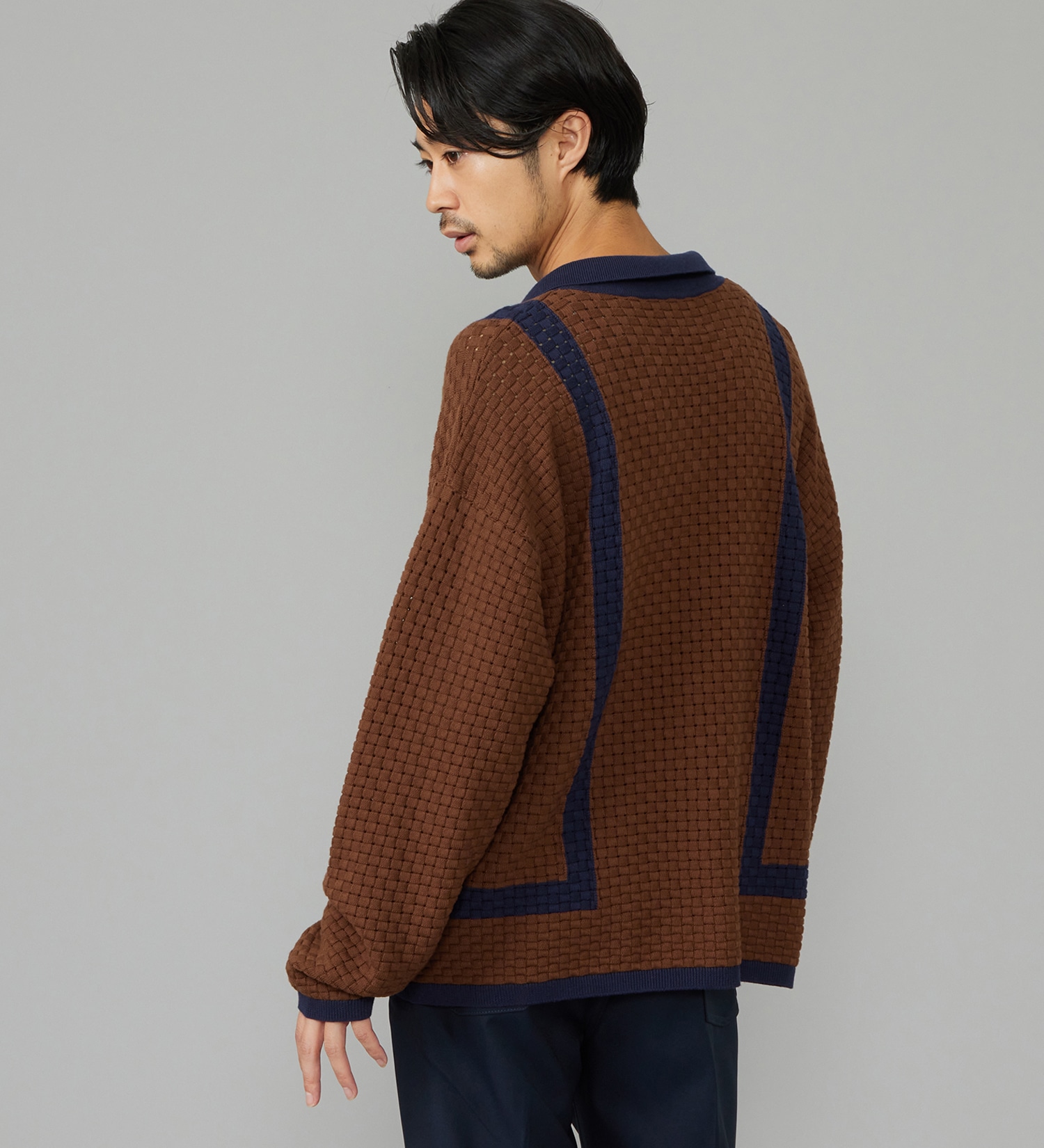 Wrangler(ラングラー)のKNIT SHIRTS/ニットシャツ|トップス/シャツ/ブラウス/メンズ|ブラウン