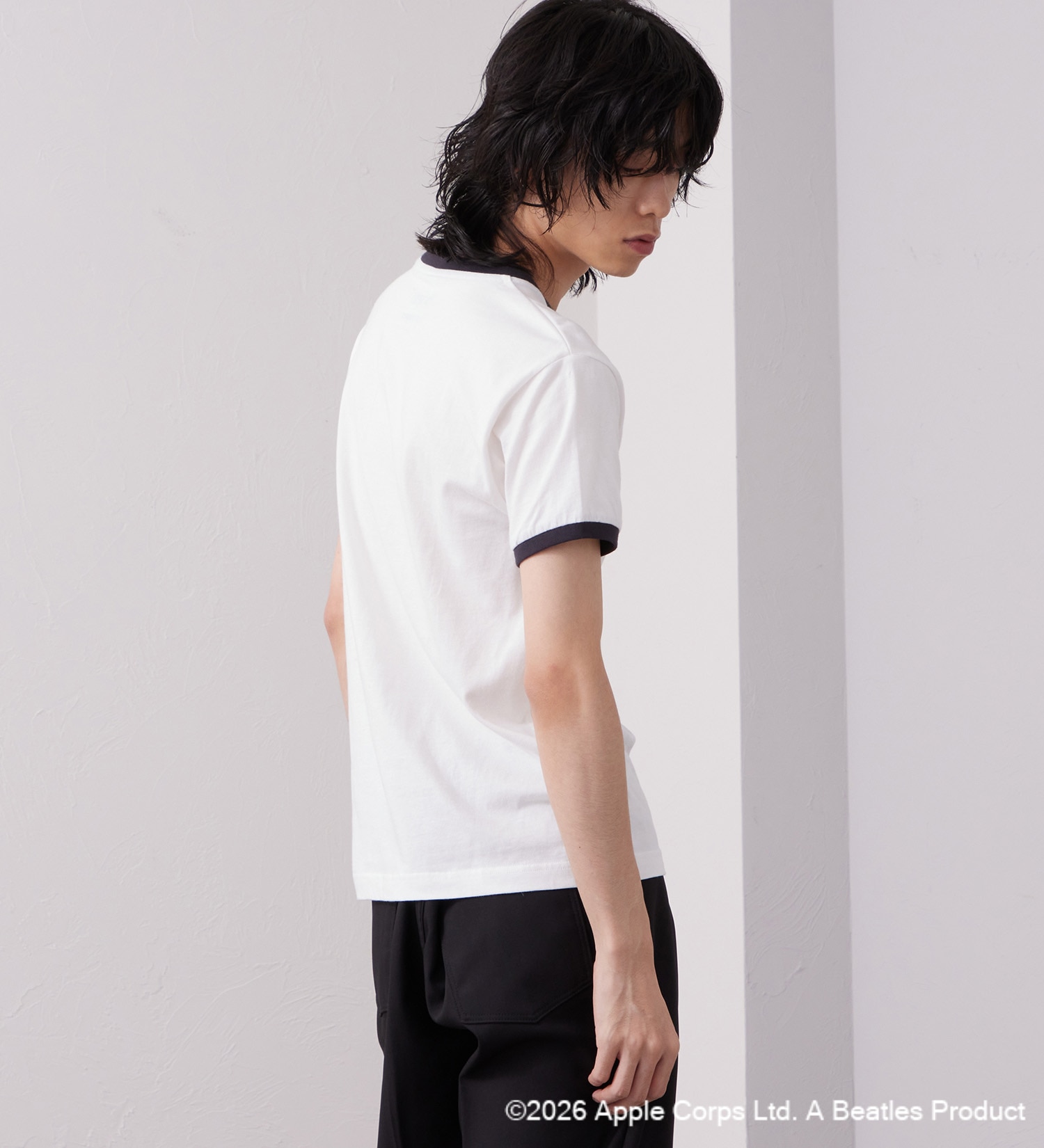 Wrangler(ラングラー)のWRINGER TEE SHIRTS【BEATLES】|トップス/Tシャツ/カットソー/メンズ|ネイビー