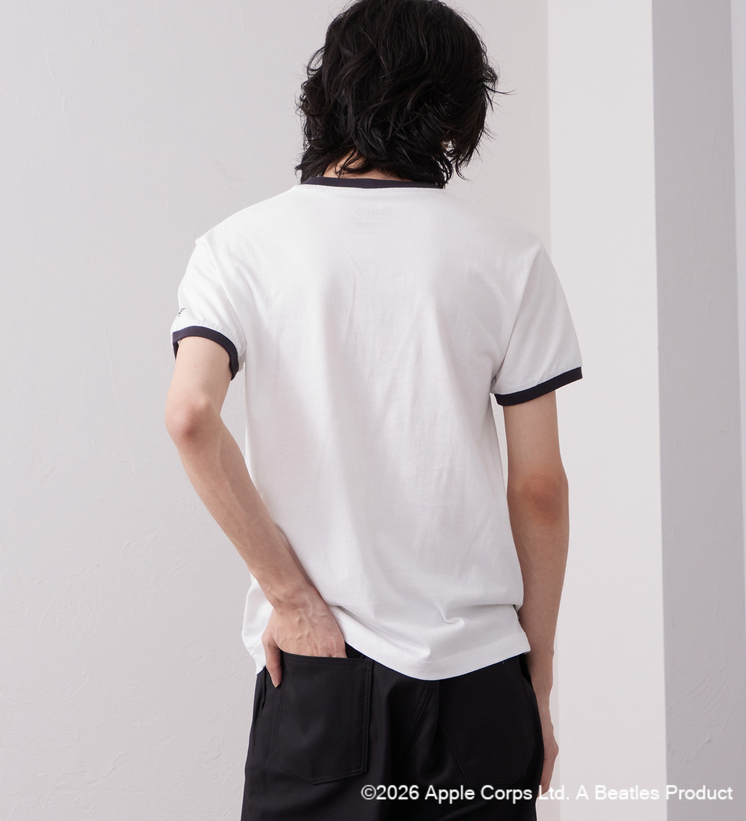 Wrangler(ラングラー)のWRINGER TEE SHIRTS【BEATLES】|トップス/Tシャツ/カットソー/メンズ|ネイビー