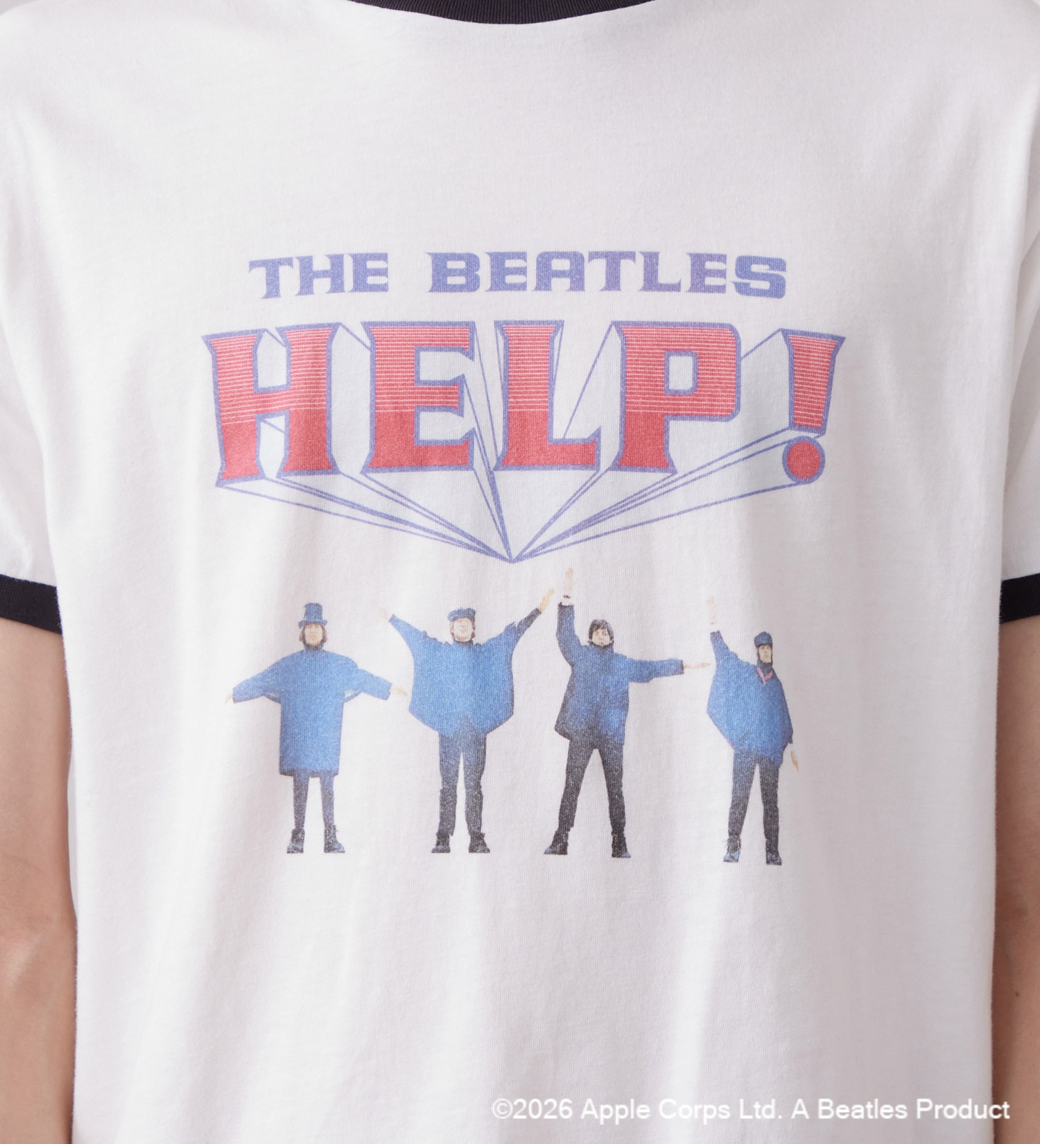 Wrangler(ラングラー)のWRINGER TEE SHIRTS【BEATLES】|トップス/Tシャツ/カットソー/メンズ|ネイビー