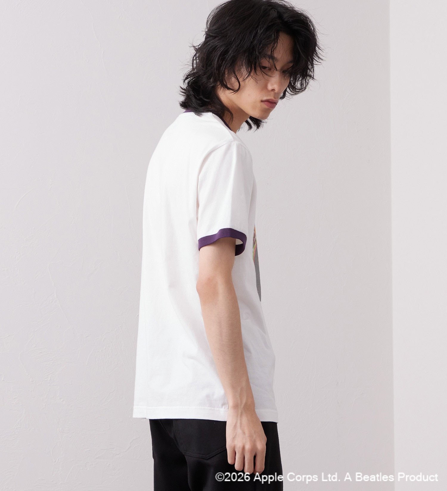 Wrangler(ラングラー)のWRINGER TEE SHIRTS【BEATLES】|トップス/Tシャツ/カットソー/メンズ|ワイン