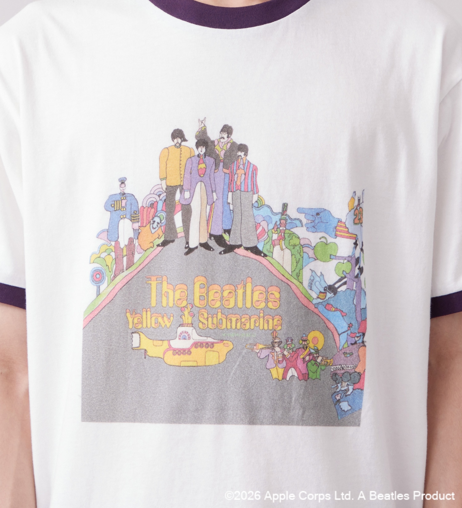 Wrangler(ラングラー)のWRINGER TEE SHIRTS【BEATLES】|トップス/Tシャツ/カットソー/メンズ|ワイン