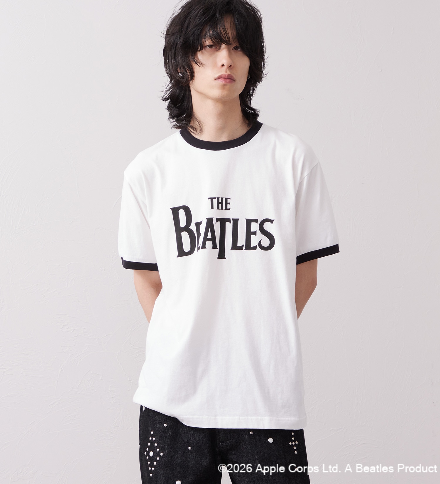 Wrangler(ラングラー)のWRINGER TEE SHIRTS【BEATLES】|トップス/Tシャツ/カットソー/メンズ|ブラック