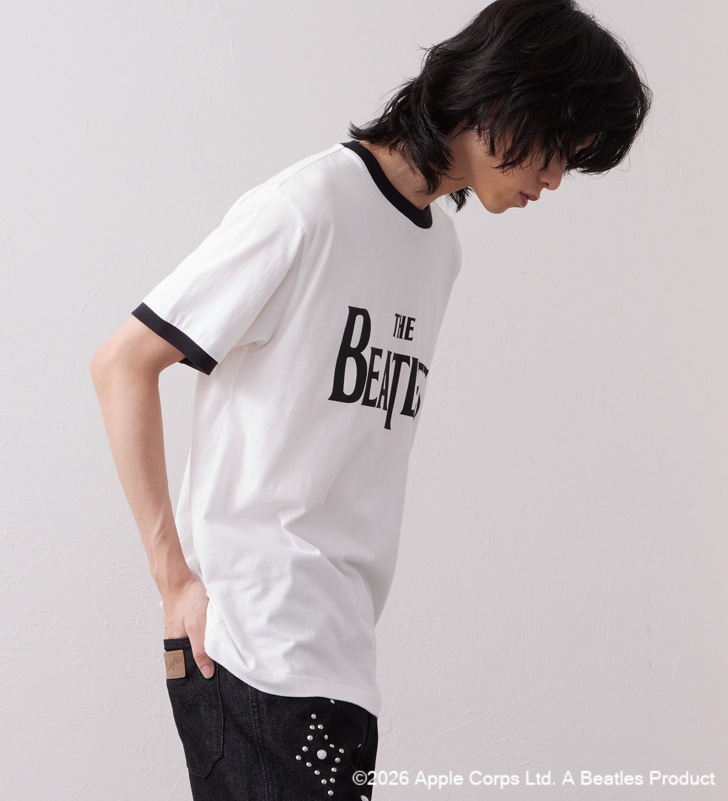 Wrangler(ラングラー)のWRINGER TEE SHIRTS【BEATLES】|トップス/Tシャツ/カットソー/メンズ|ブラック