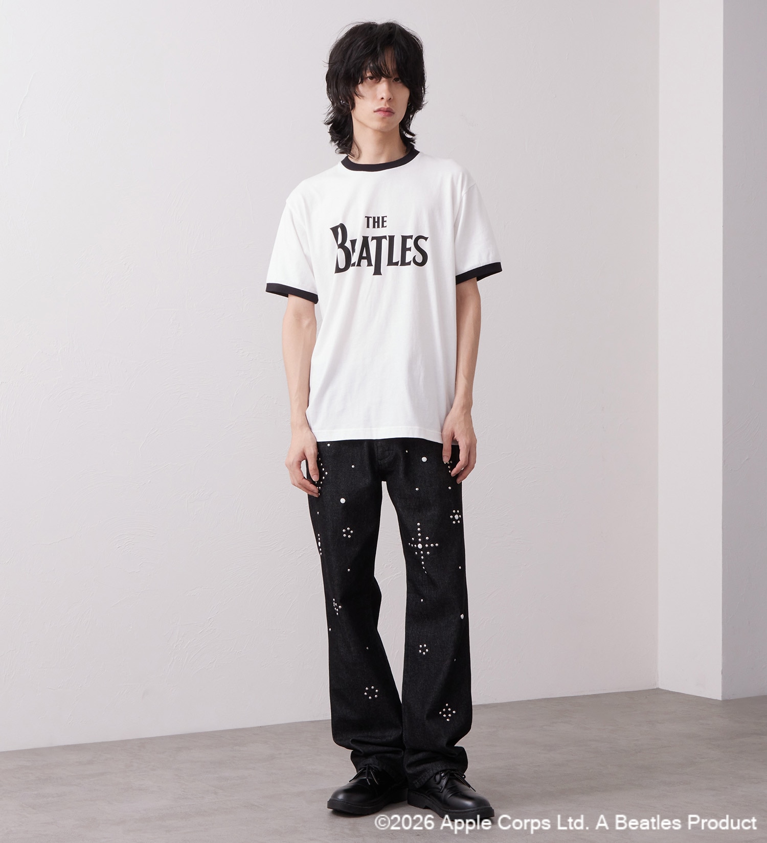 Wrangler(ラングラー)のWRINGER TEE SHIRTS【BEATLES】|トップス/Tシャツ/カットソー/メンズ|ブラック