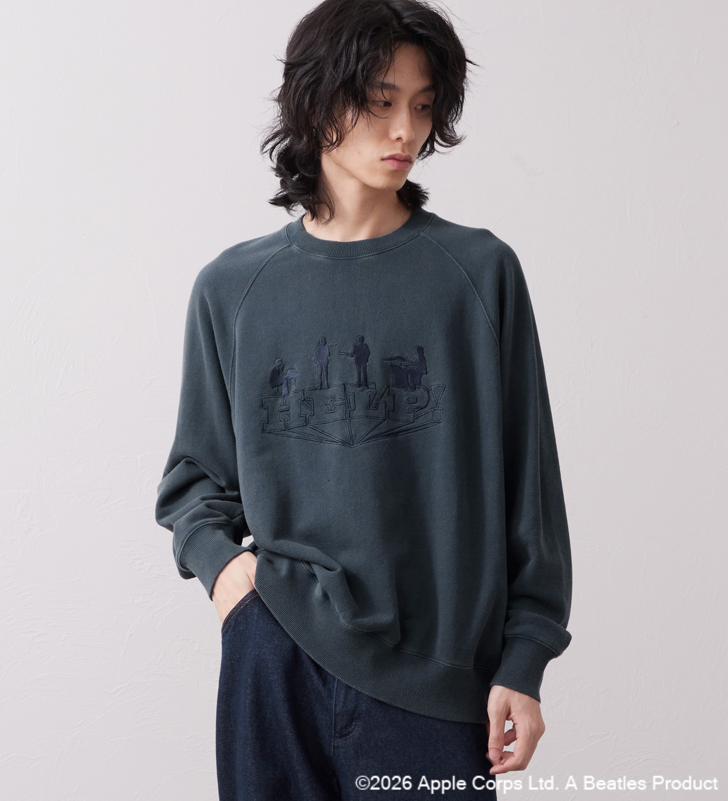 Wrangler(ラングラー)のCREW NECK SWEAT【BEATLES】 / クルーネックスウェット|トップス/スウェット/メンズ|ネイビー