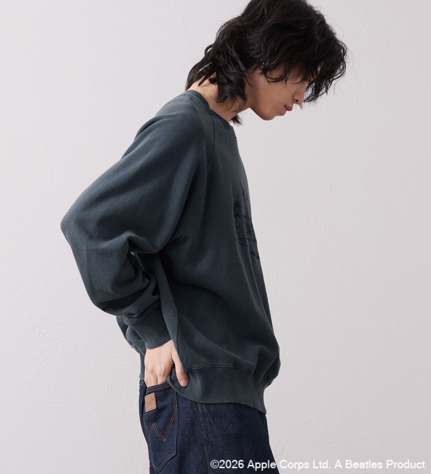 Wrangler(ラングラー)のCREW NECK SWEAT【BEATLES】 / クルーネックスウェット|トップス/スウェット/メンズ|ネイビー
