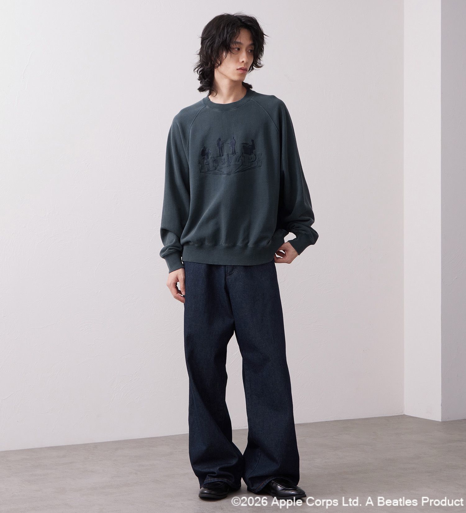 Wrangler(ラングラー)のCREW NECK SWEAT【BEATLES】 / クルーネックスウェット|トップス/スウェット/メンズ|ネイビー