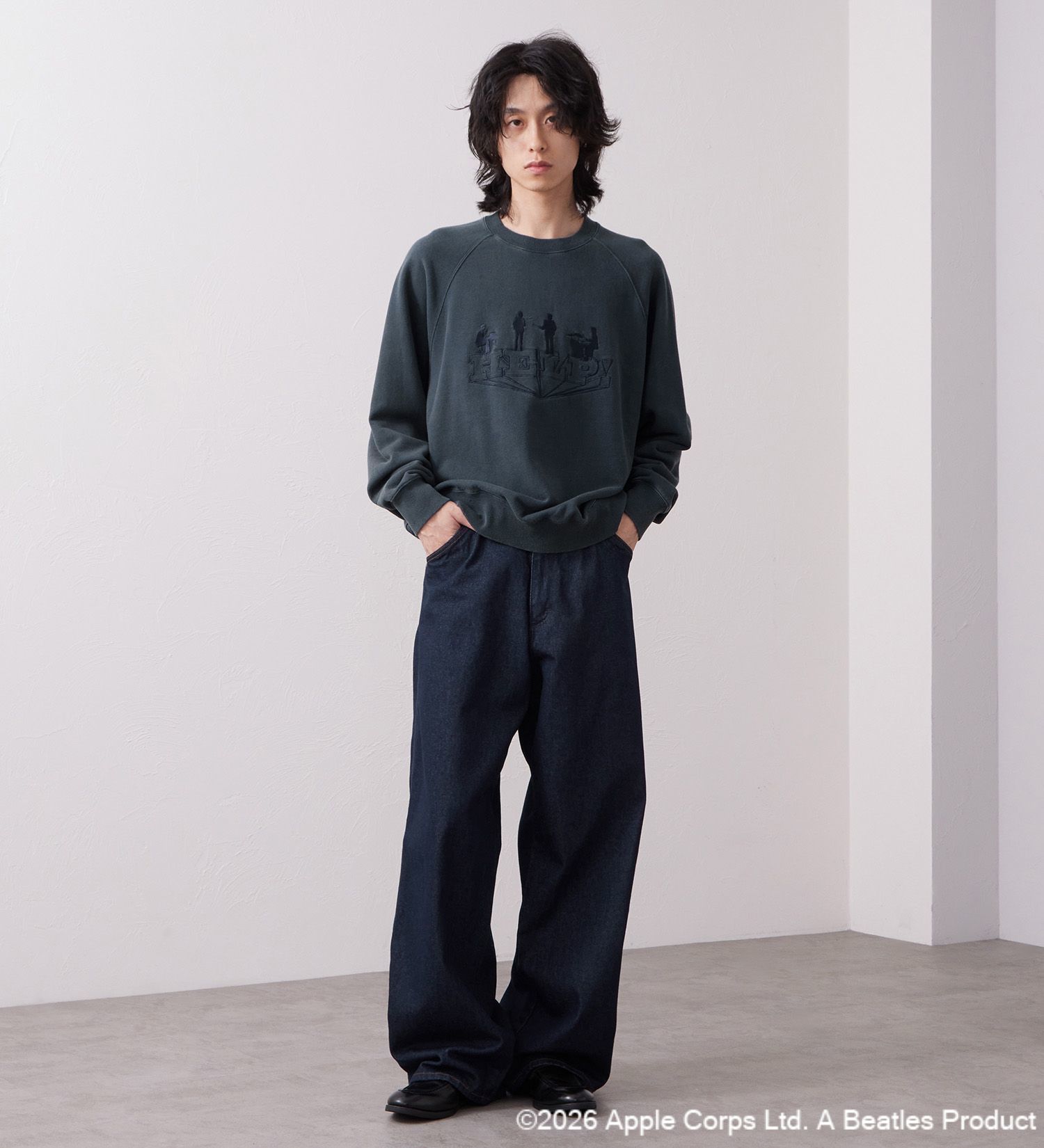 Wrangler(ラングラー)のCREW NECK SWEAT【BEATLES】 / クルーネックスウェット|トップス/スウェット/メンズ|ネイビー