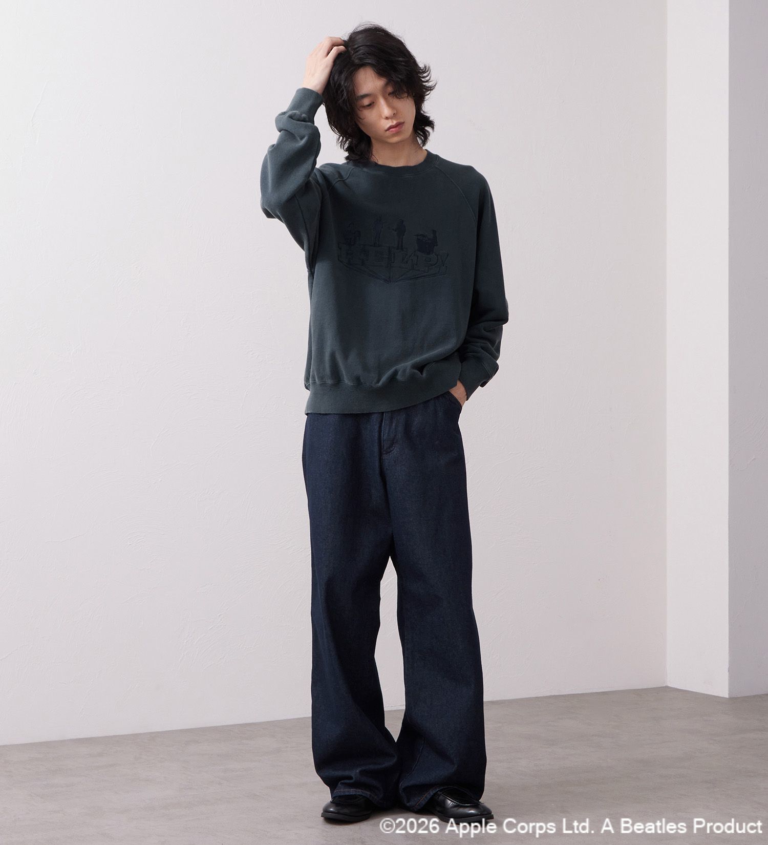 Wrangler(ラングラー)のCREW NECK SWEAT【BEATLES】 / クルーネックスウェット|トップス/スウェット/メンズ|ネイビー