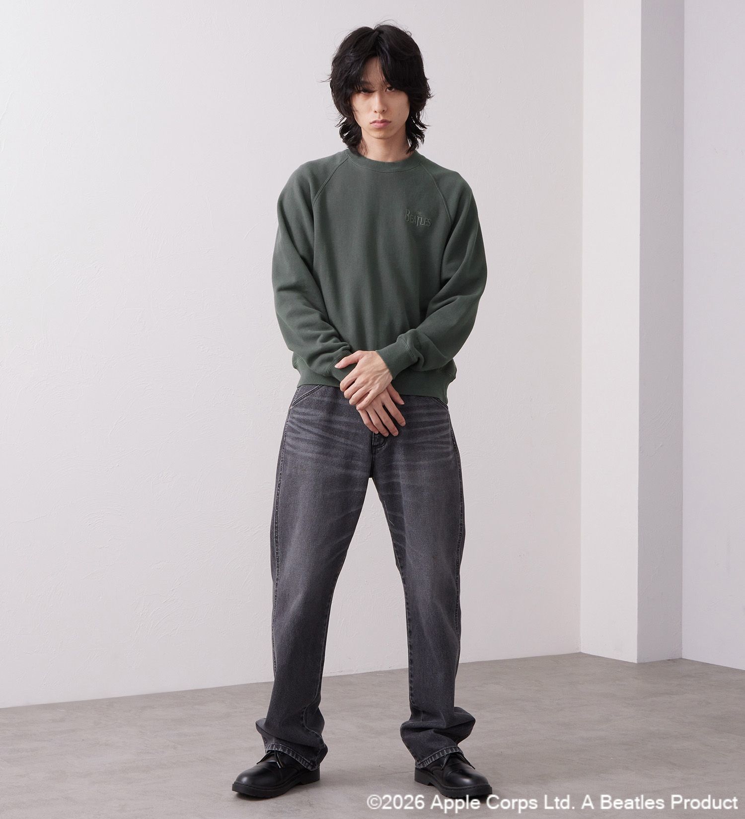 Wrangler(ラングラー)のCREW NECK SWEAT【BEATLES】 / クルーネックスウェット|トップス/スウェット/メンズ|ブラック
