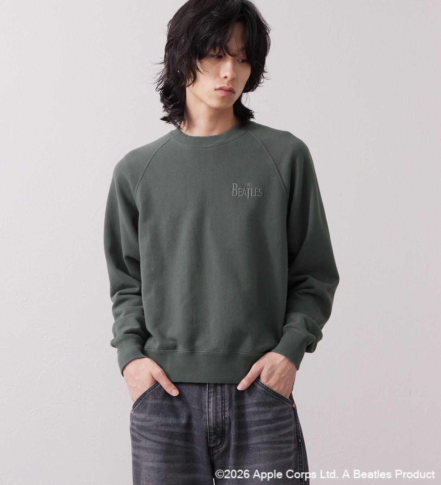 Wrangler(ラングラー)のCREW NECK SWEAT【BEATLES】 / クルーネックスウェット|トップス/スウェット/メンズ|ブラック