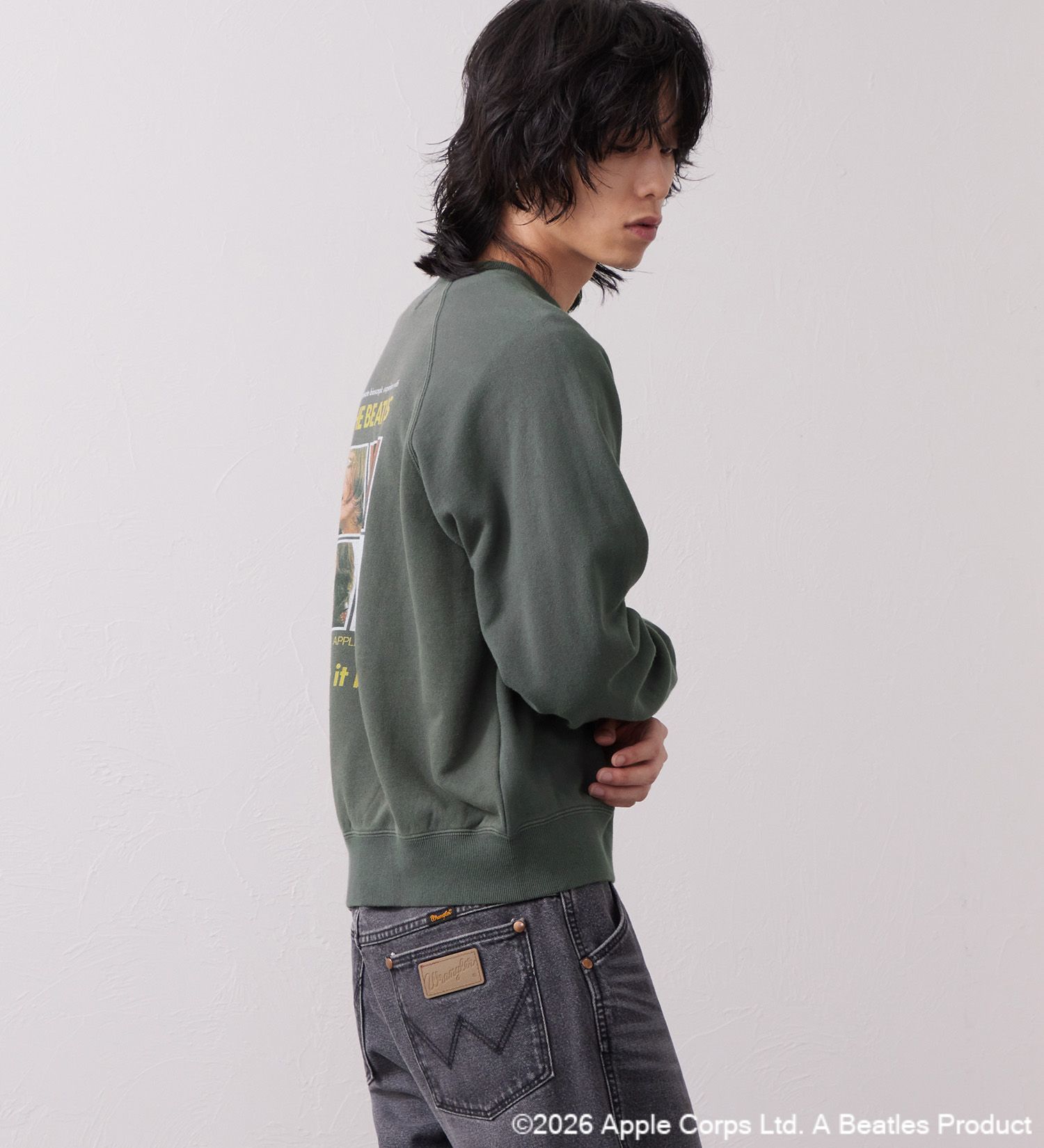Wrangler(ラングラー)のCREW NECK SWEAT【BEATLES】 / クルーネックスウェット|トップス/スウェット/メンズ|ブラック