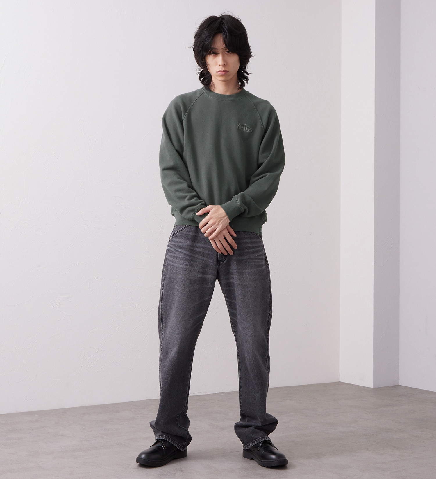 Wrangler(ラングラー)のCREW NECK SWEAT【BEATLES】 / クルーネックスウェット|トップス/スウェット/メンズ|ブラック