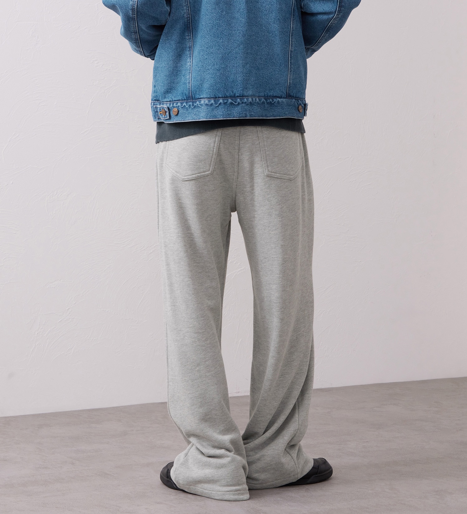 Wrangler(ラングラー)のSWEAT WIDE FLARE / スウェットワイドフレアーパンツ|パンツ/パンツ/メンズ|グレー