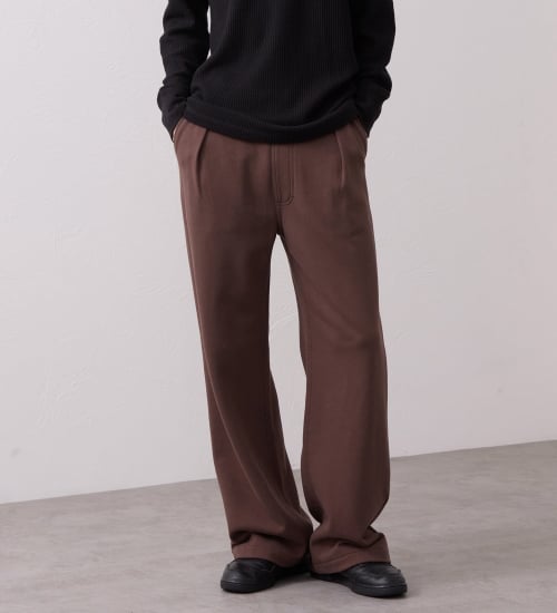 Wrangler(ラングラー)のSWEAT WIDE FLARE / スウェットワイドフレアーパンツ|パンツ/パンツ/メンズ|ブラウン
