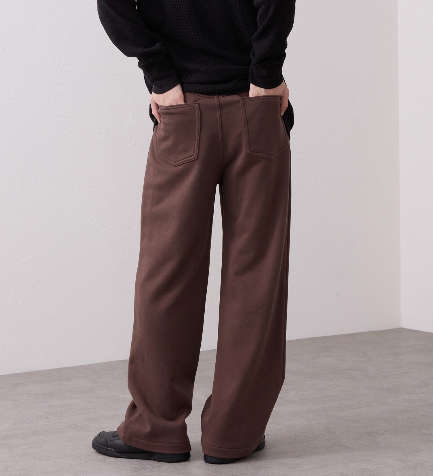 Wrangler(ラングラー)のSWEAT WIDE FLARE / スウェットワイドフレアーパンツ|パンツ/パンツ/メンズ|ブラウン