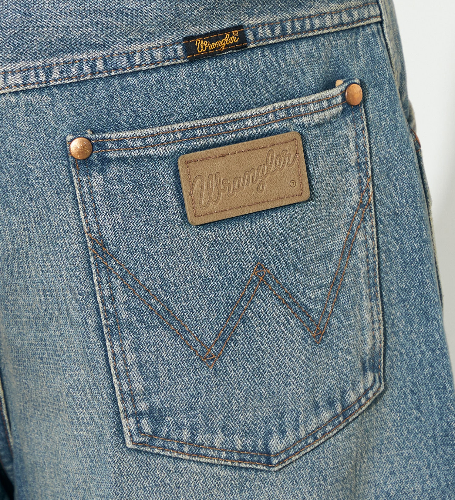 Wrangler(ラングラー)の【men's FUDGE 5月号掲載】ルーズフィットデニムショーツ|パンツ/デニム/ジーンズパンツ/メンズ|中色ブルー