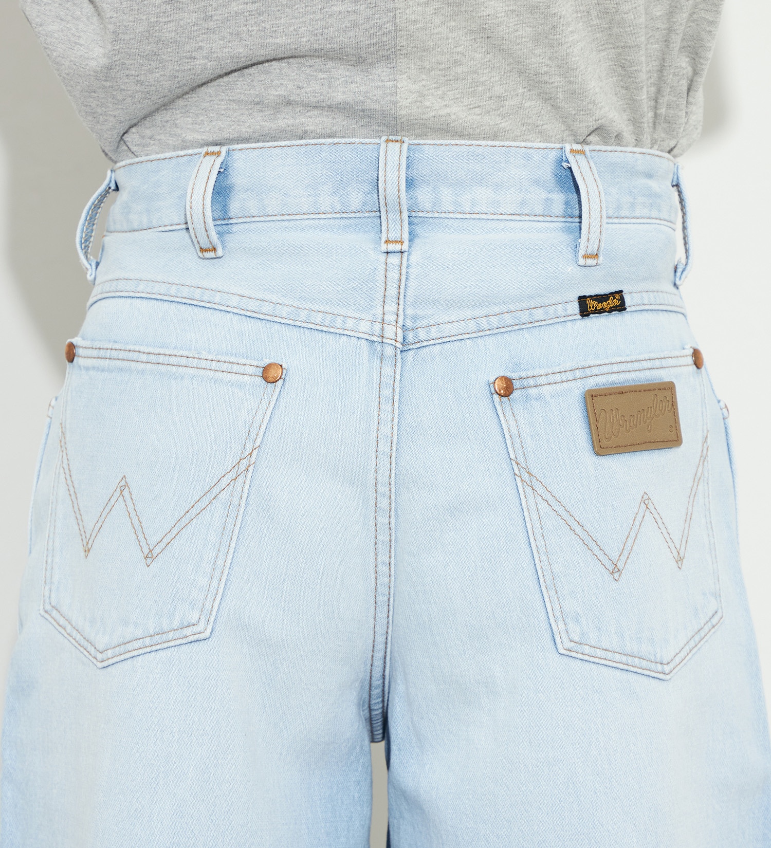 Wrangler(ラングラー)の【men's FUDGE 5月号掲載】ルーズフィットデニムショーツ|パンツ/デニム/ジーンズパンツ/メンズ|クラッシュ