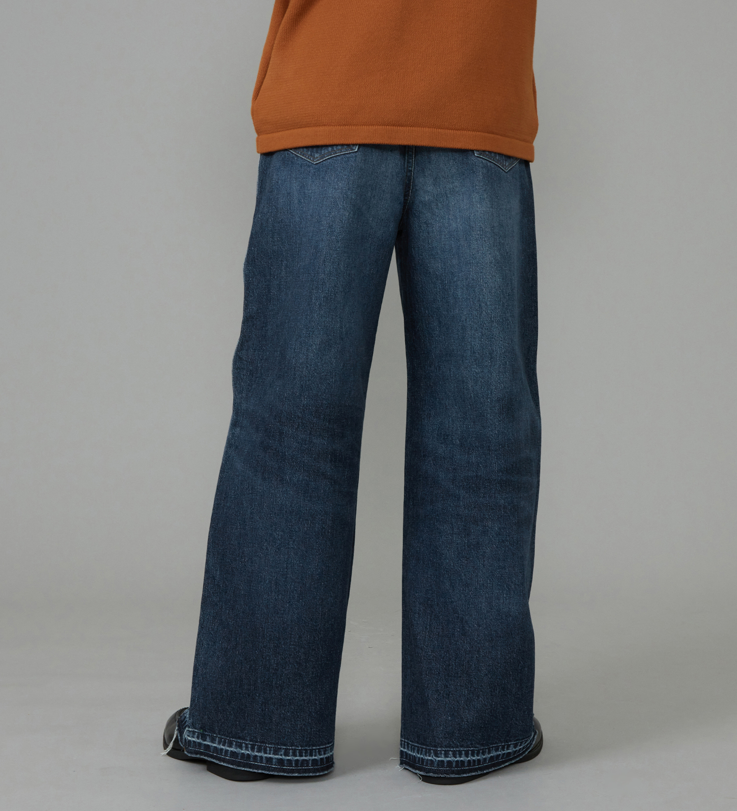 Wrangler(ラングラー)のWREMAKE RAYERD JEAN/リメイクレイヤードジーンズ【セットアップ可】|パンツ/デニム/ジーンズパンツ/メンズ|中色ブルー