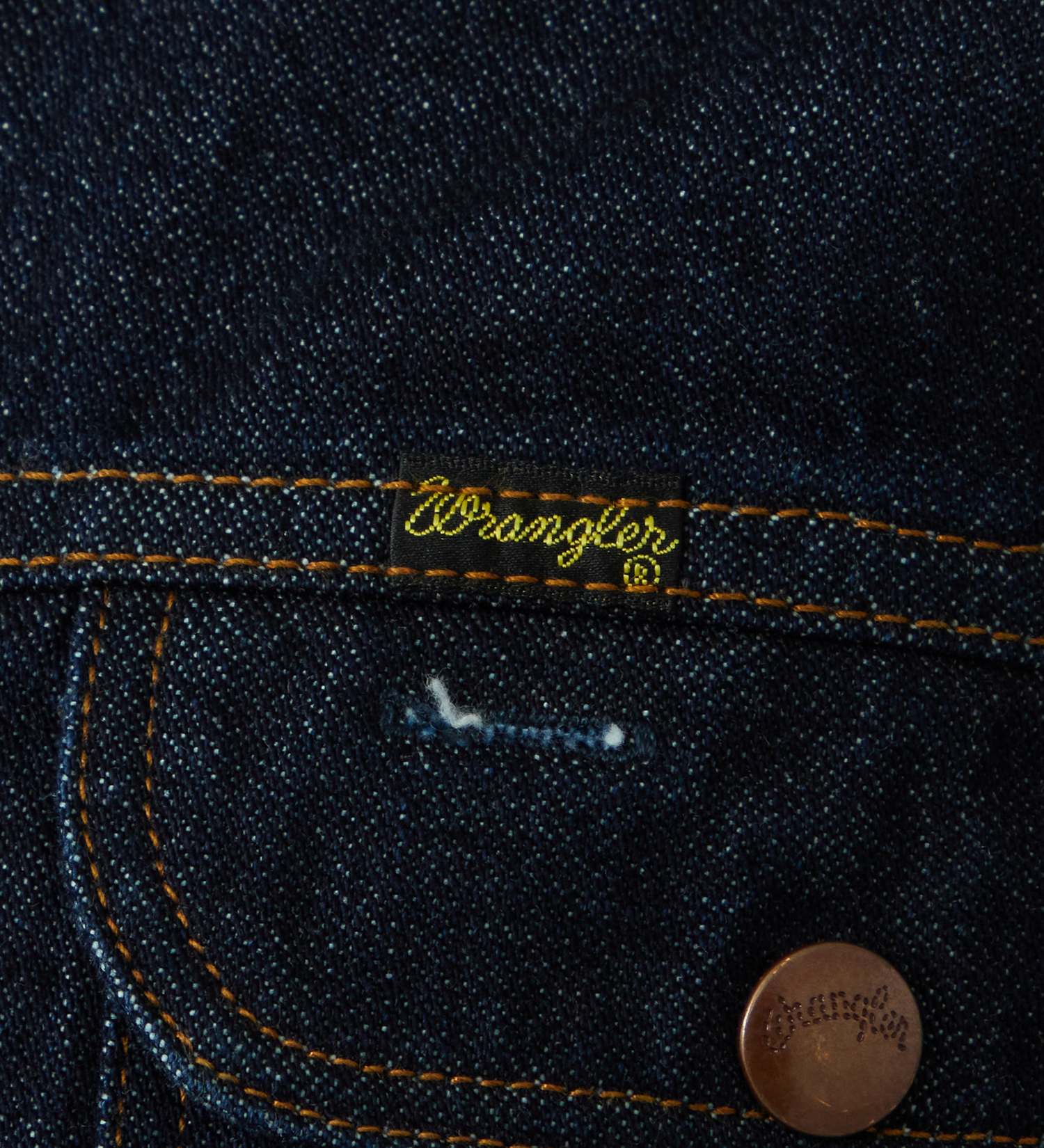 Wrangler(ラングラー)の【試着対象】SWITCHED 24MJZ/デニム×サテンリメイクジャケット【セットアップ可】|ジャケット/アウター/デニムジャケット/レディース|インディゴブルー