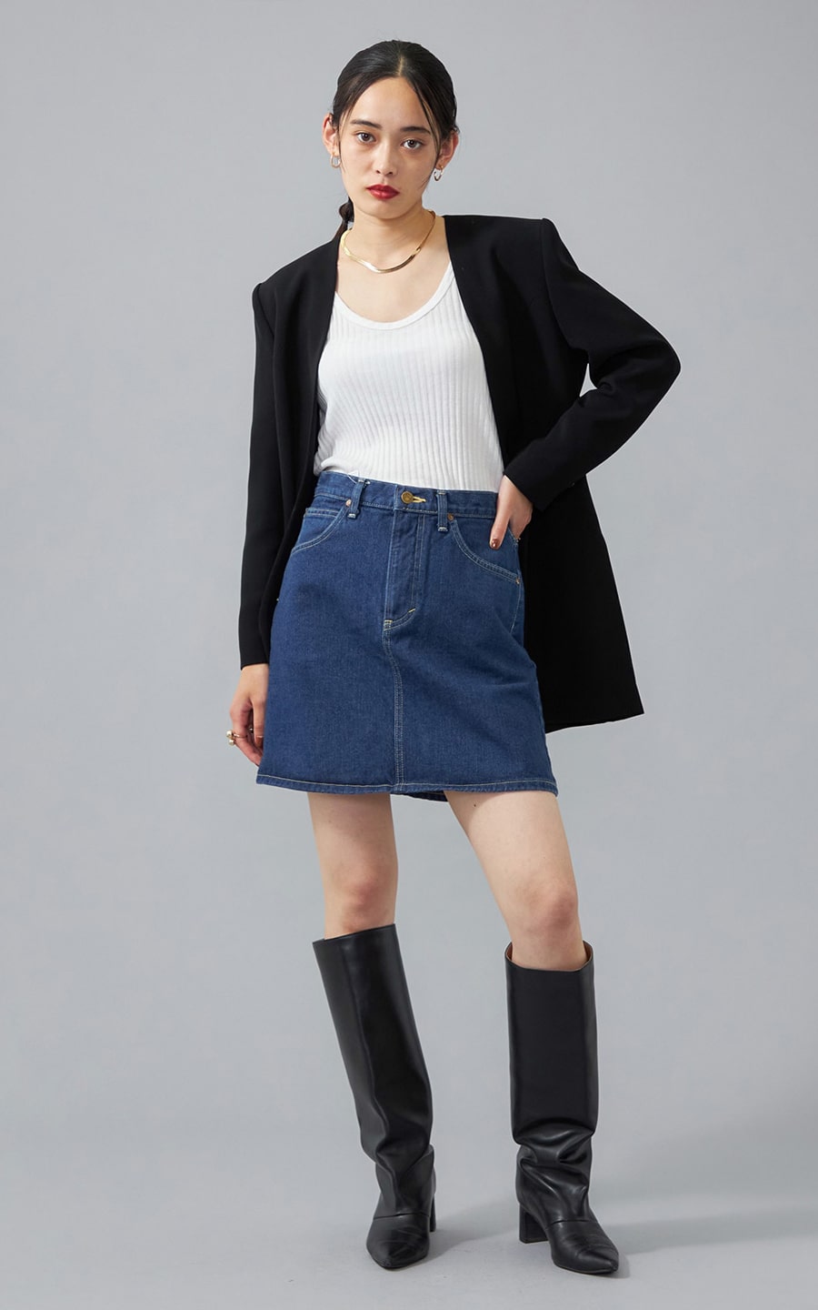Lee STANDARD WARDROBE デニム ミニスカート