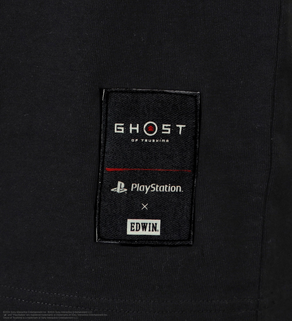 Ghost of Tsushima × EDWIN プリントTシャツ