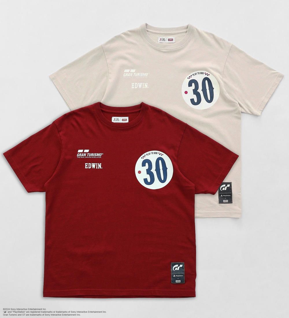 GRAN TURISMO × EDWIN プリントTシャツ